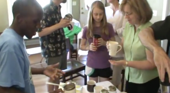 Benson Cheruiyot visits the VIC